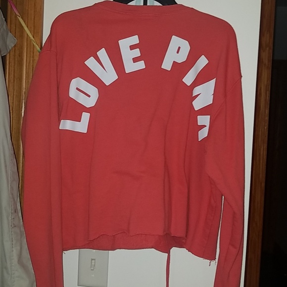 Pink cropped pullover - Picture 4 of 4